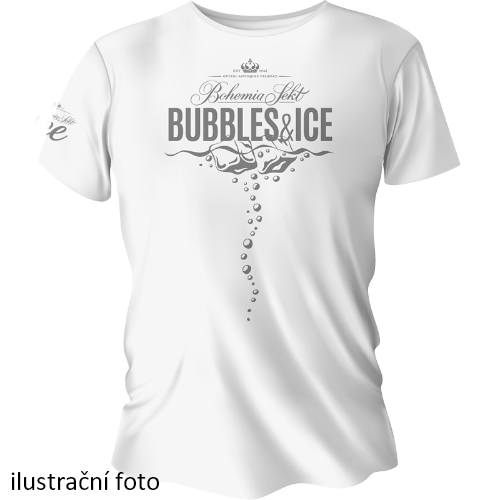 Bohemia Sekt ICE pánské tričko bílé XL